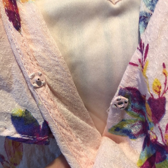 Ava & Viv Floral Pink High-Lo dress - Picture 8 of 12